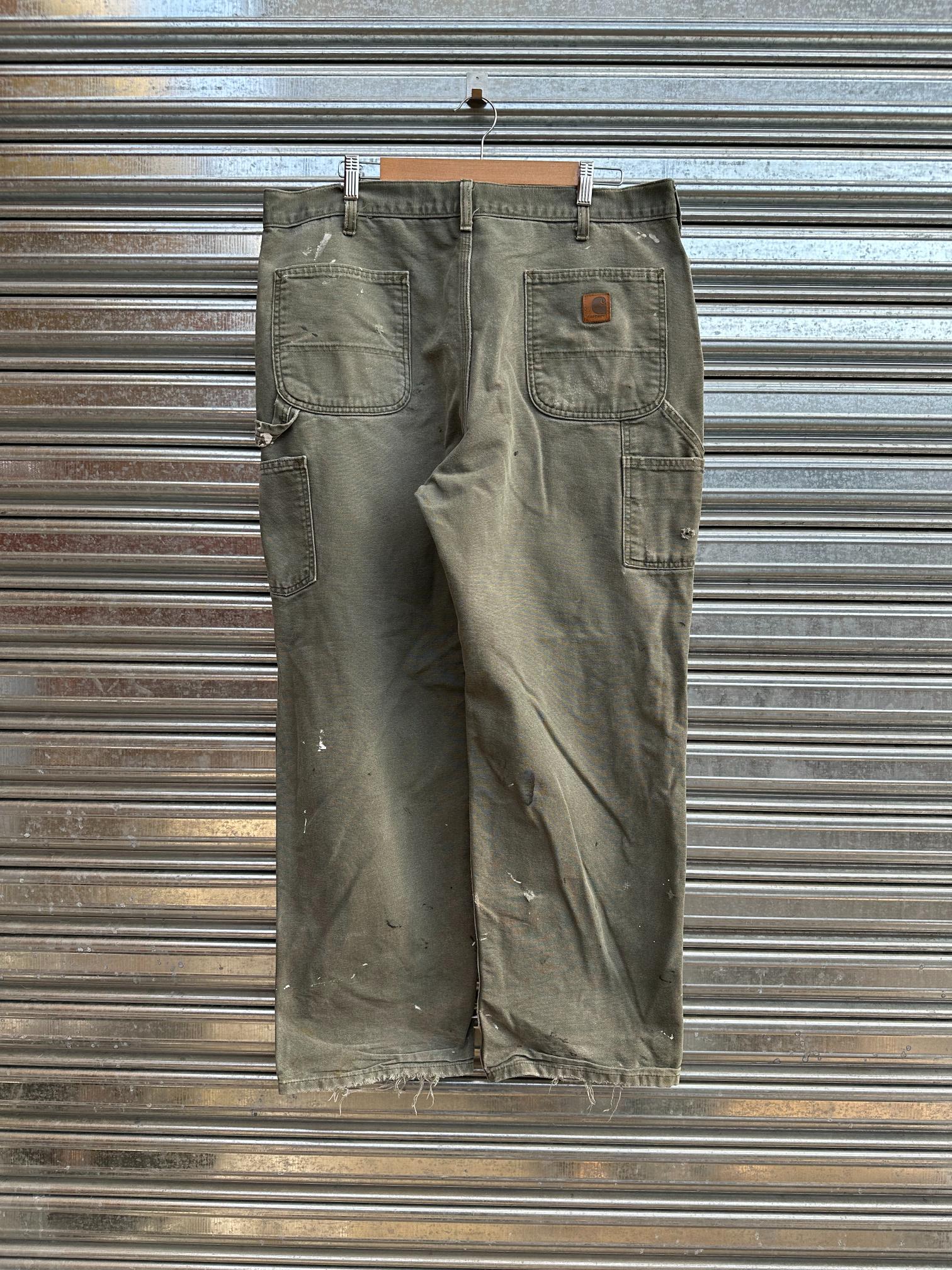 (38) Carpintero Carhartt "Destroyed/Repaired Green"