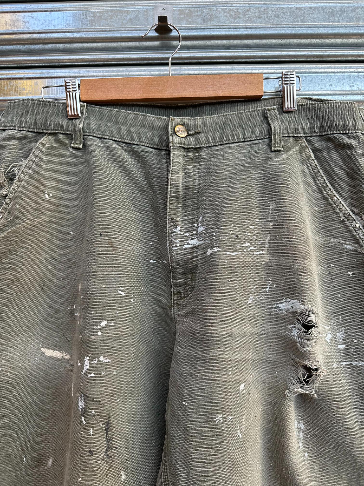 (38) Carpintero Carhartt "Destroyed/Repaired Green"