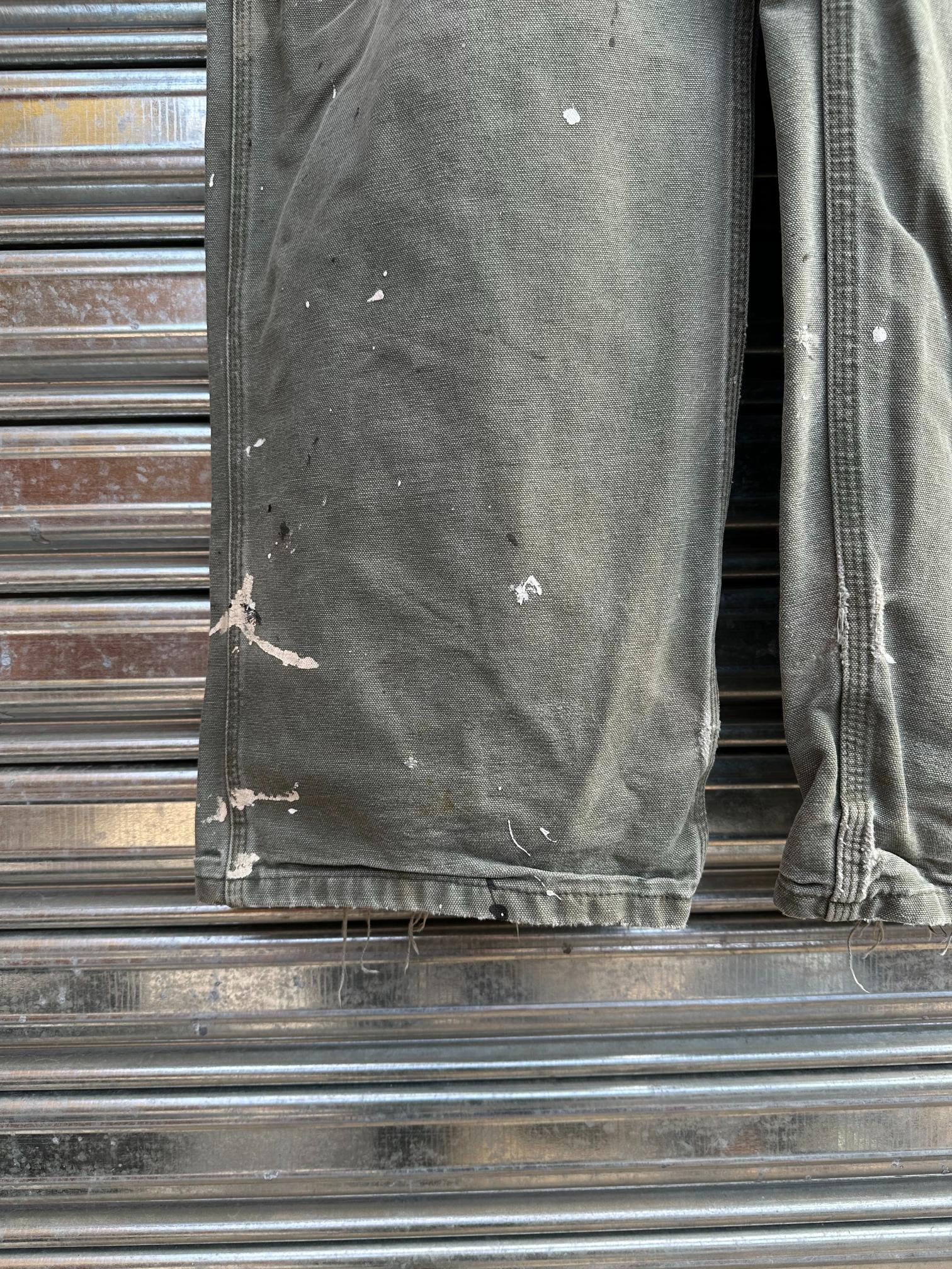 (38) Carpintero Carhartt "Destroyed/Repaired Green"
