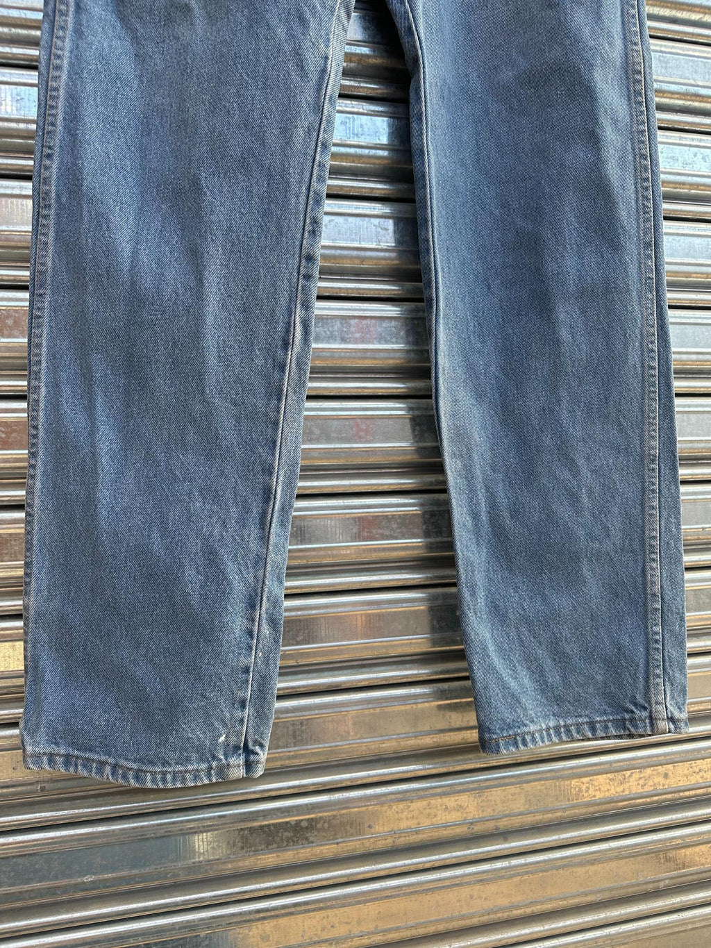(34) Jean Vintage Rustler Straight/Loose "Sky Blue"
