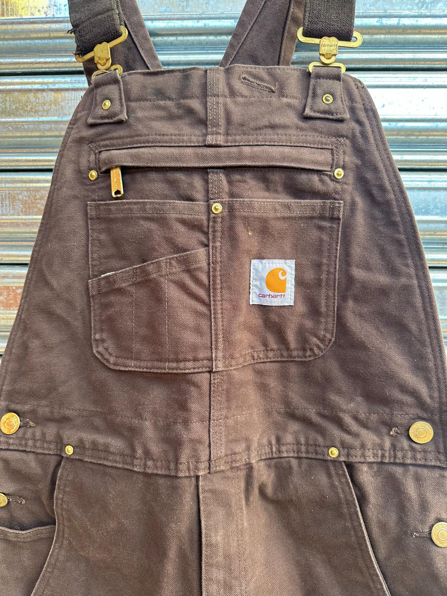 (32) Jardinera Vintage Carhartt "Moccha Brown"