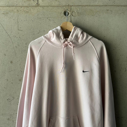 (XL) Canguro Nike Swoosh Y2K  "White Over Pink"