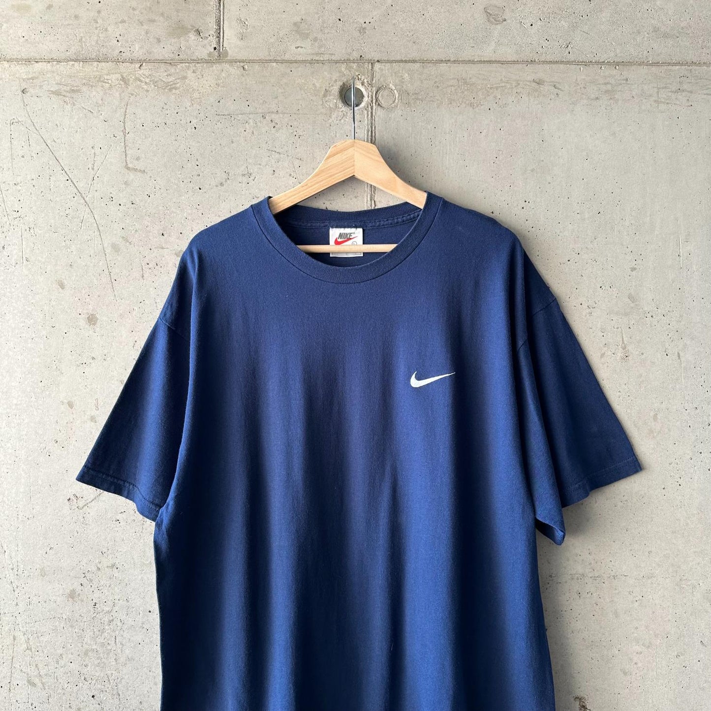 Remera Nike Vintage 90s "White Over Blue"