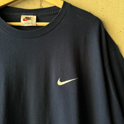 Remera Nike Vintage 90s "White Over Blue"