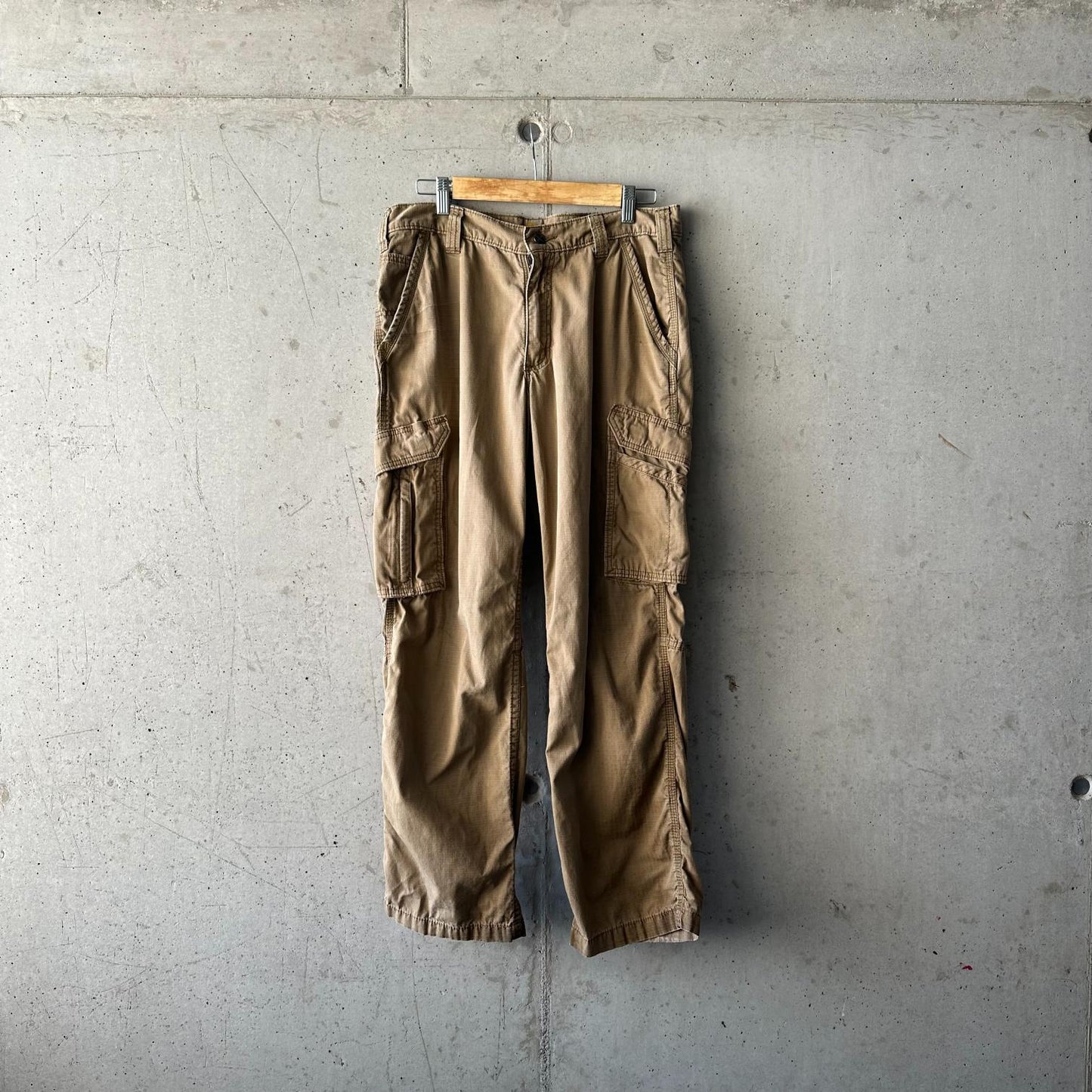 (34) Pantalón Cargo Carhartt Force / Ripstop "Beige"