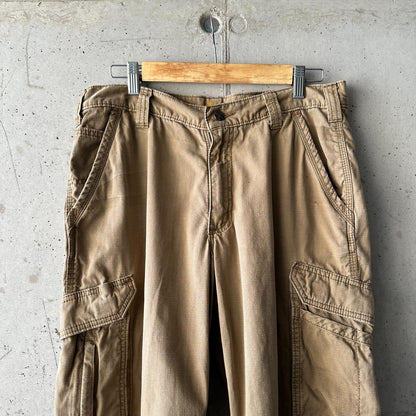 (34) Pantalón Cargo Carhartt Force / Ripstop "Beige"