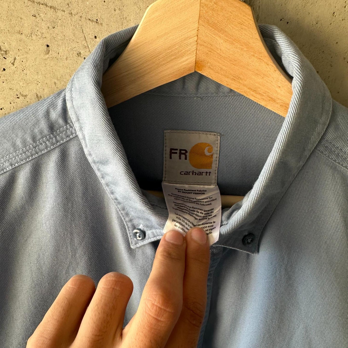 (L) Camisa de Trabajo / Mecánico Carhartt FR "Dennis"