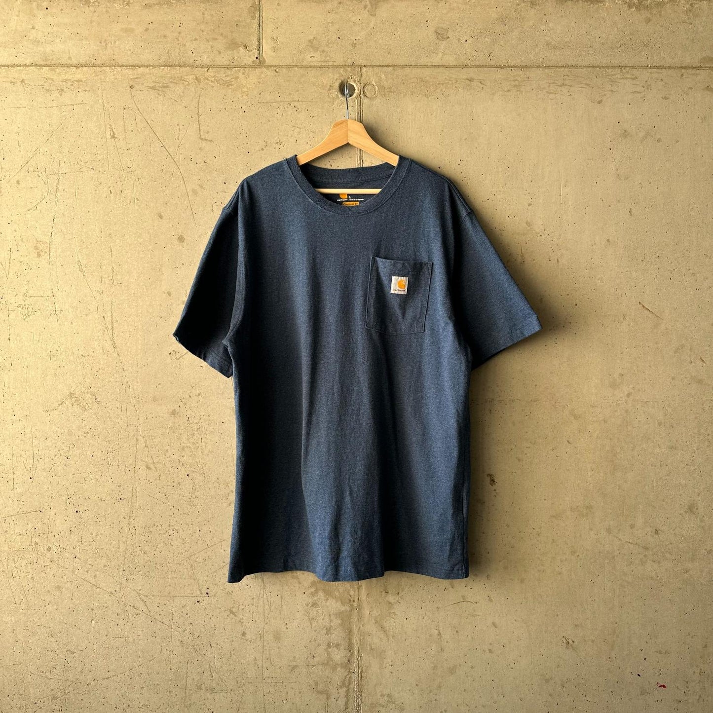 (XL) Reme Carhartt Pocket Manga Corta "Blue"