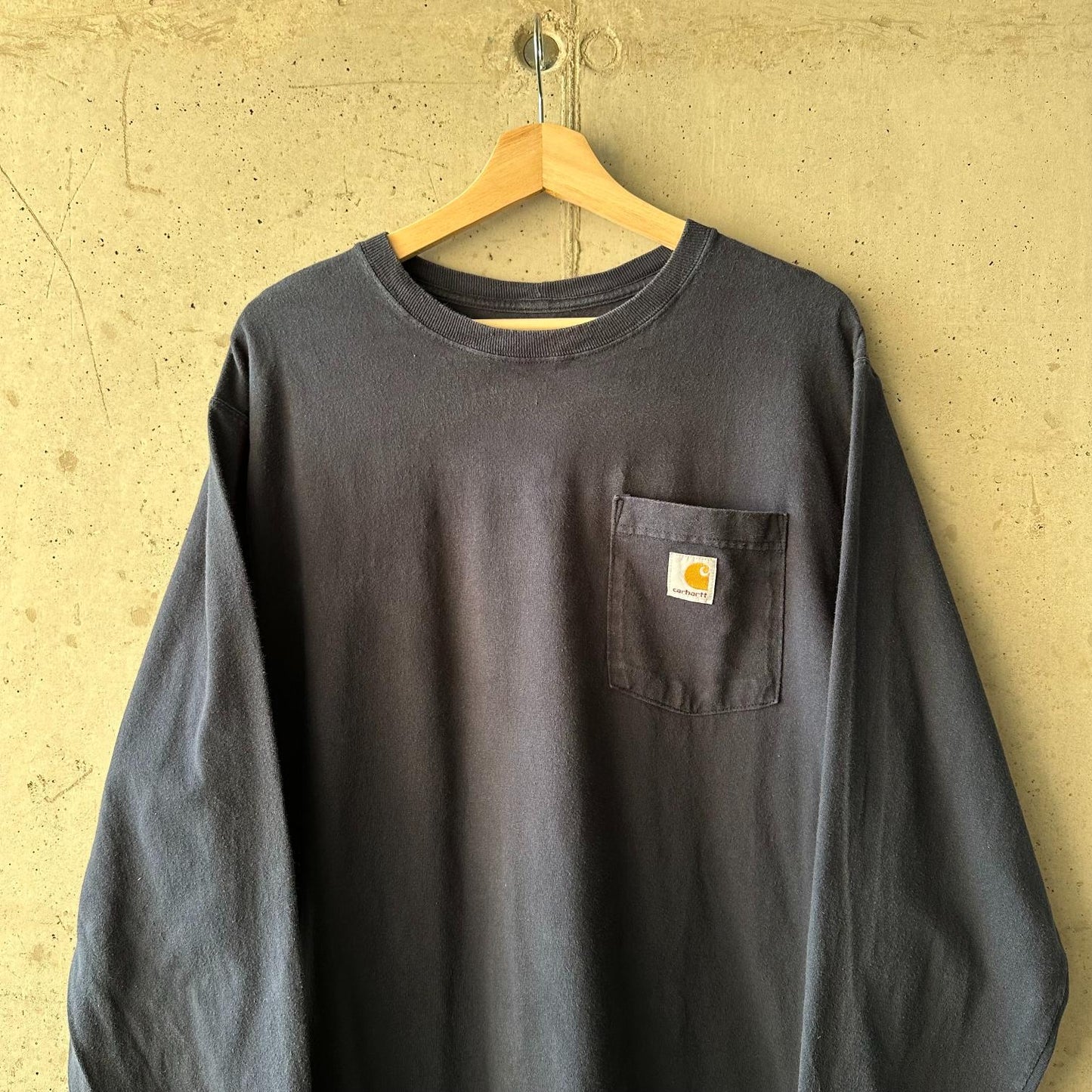 (L) Reme Carhartt Pocket Manga Larga "Blue"