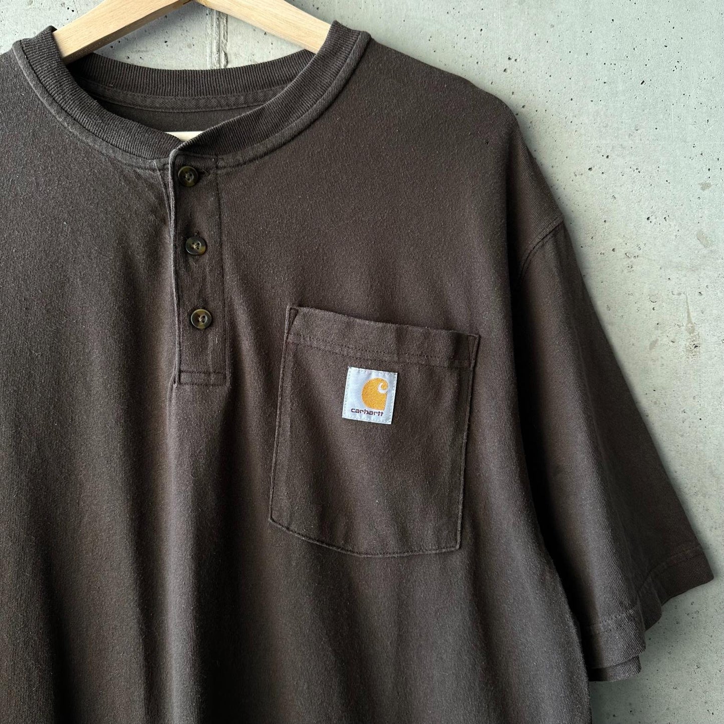 Reme Carhartt Pocket  con Botones "Dark Brown"