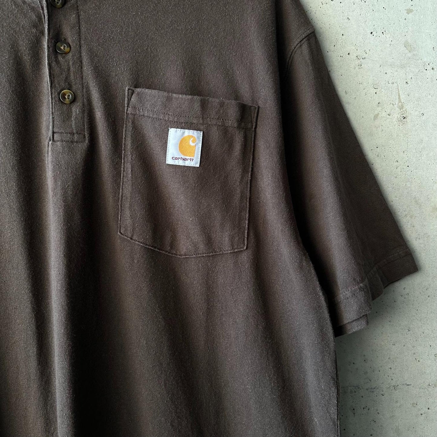 Reme Carhartt Pocket  con Botones "Dark Brown"