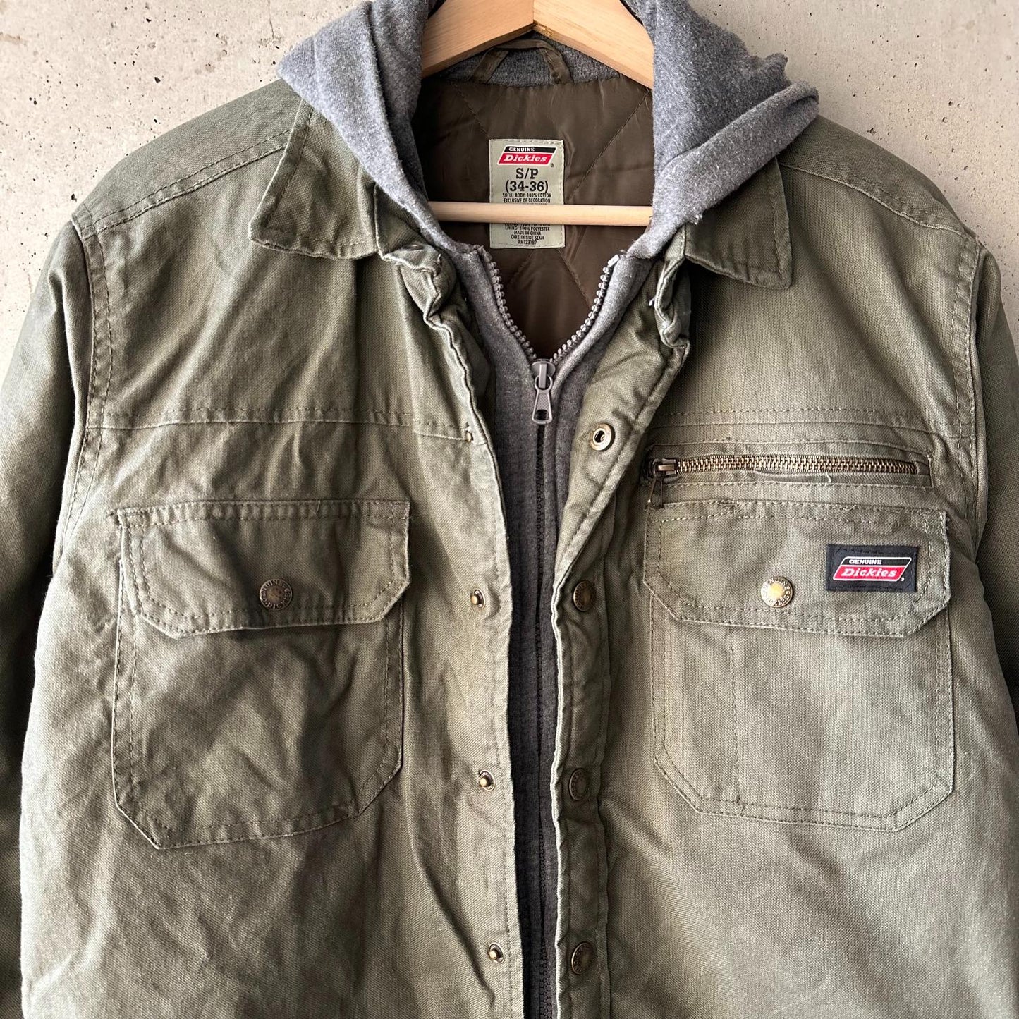 (S) Campera Dickies de Trabajo "Moss Green"