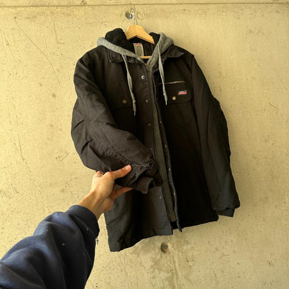 Campera Dickies de Trabajo "Vantablack" Sherpa Lined Hoodie