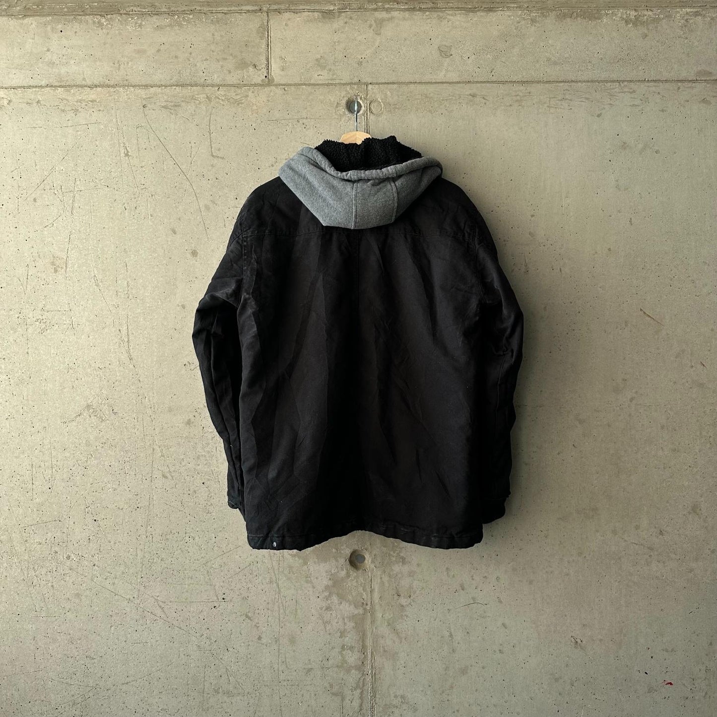 Campera Dickies de Trabajo "Vantablack" Sherpa Lined Hoodie