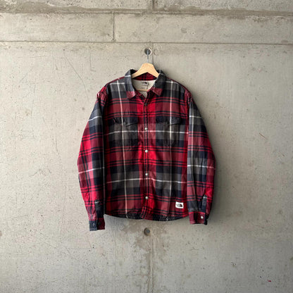 (M) Camisa Flannel Leñadora The North Face "Black & Red" Sherpa Lined