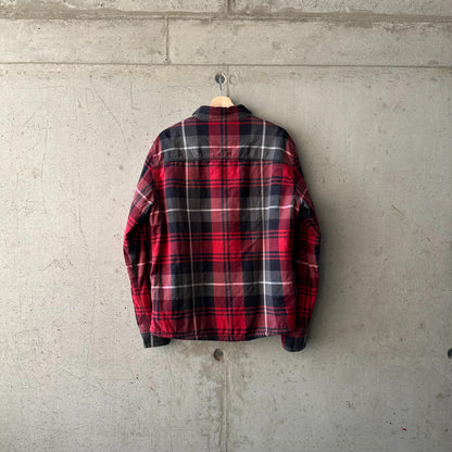 (M) Camisa Flannel Leñadora The North Face "Black & Red" Sherpa Lined