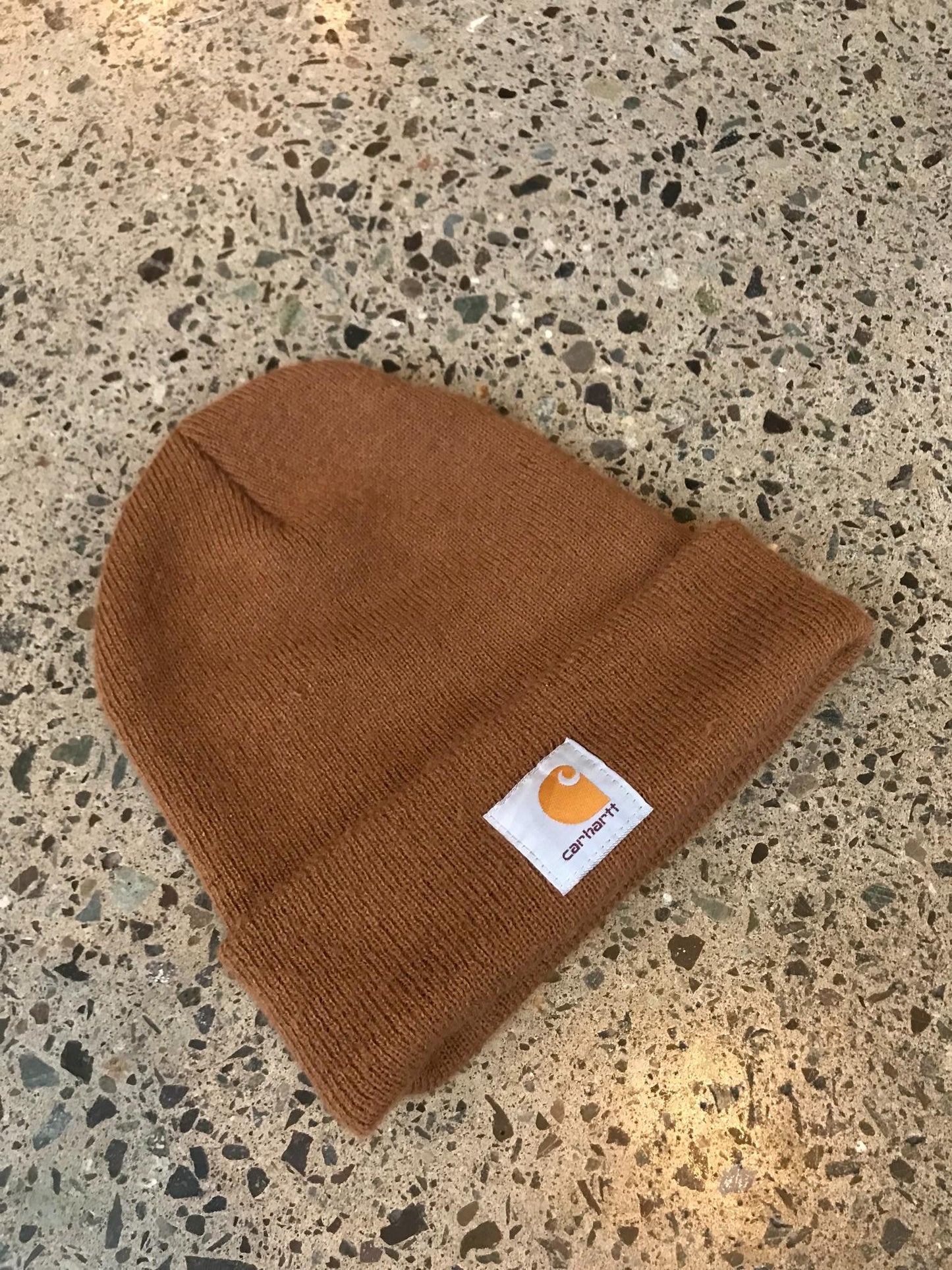 Gorro de Lana / Acrílico Carhartt Marrón "Dulce de Leche"