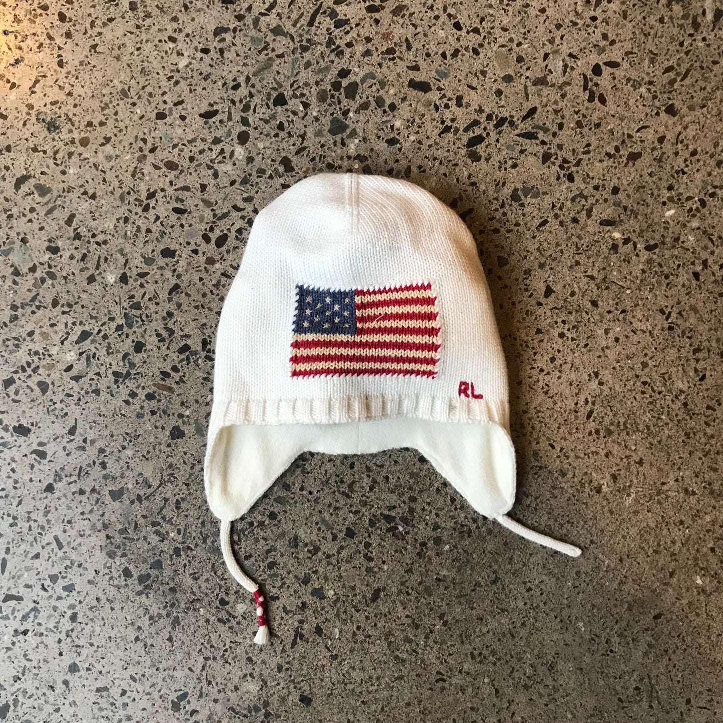 Gorro de Lana / Acrílico Ralph Lauren "American Flag"