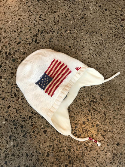 Gorro de Lana / Acrílico Ralph Lauren "American Flag"