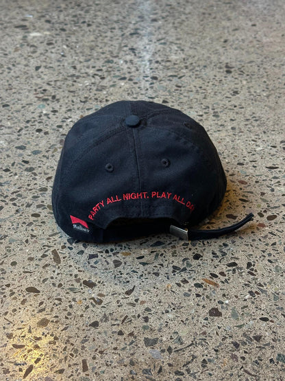 Gorro Vintage Marlboro "Party All Night, Play All Day"