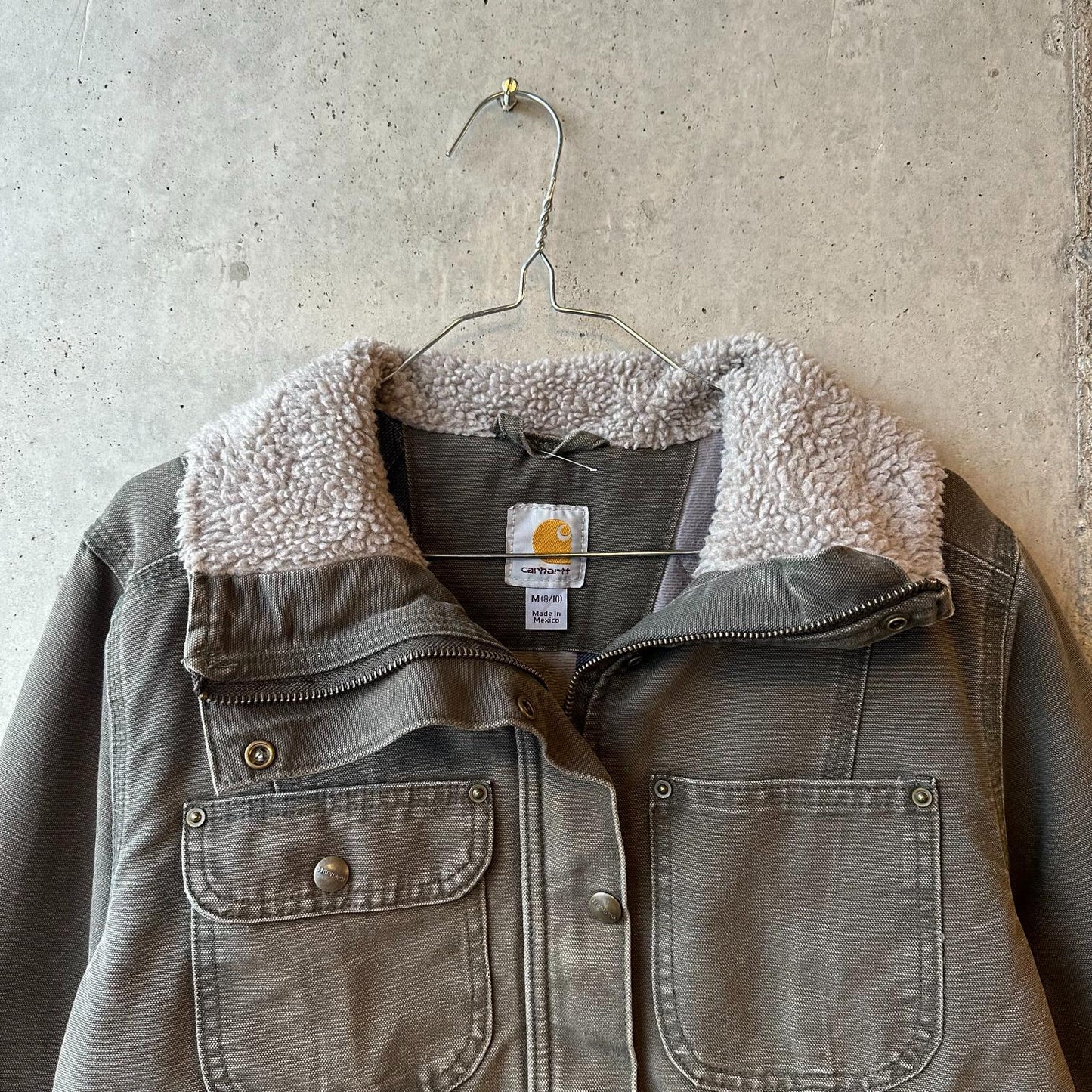 (M) Campera Carhartt (Wmns) Wesley Jacket "Moss Green"