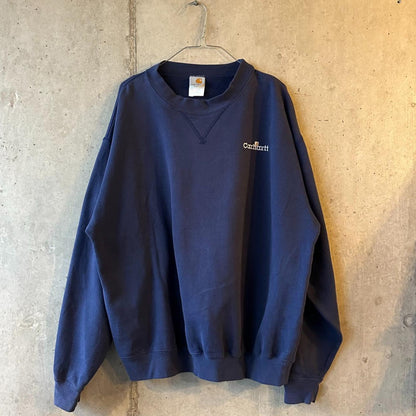 (XXL) Buzo Vintage Carhartt Azul "Imagotipo"