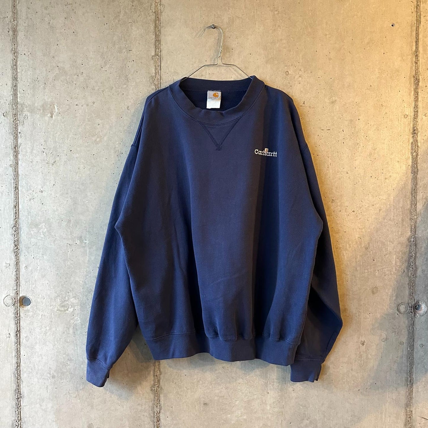 (XXL) Buzo Vintage Carhartt Azul "Imagotipo"