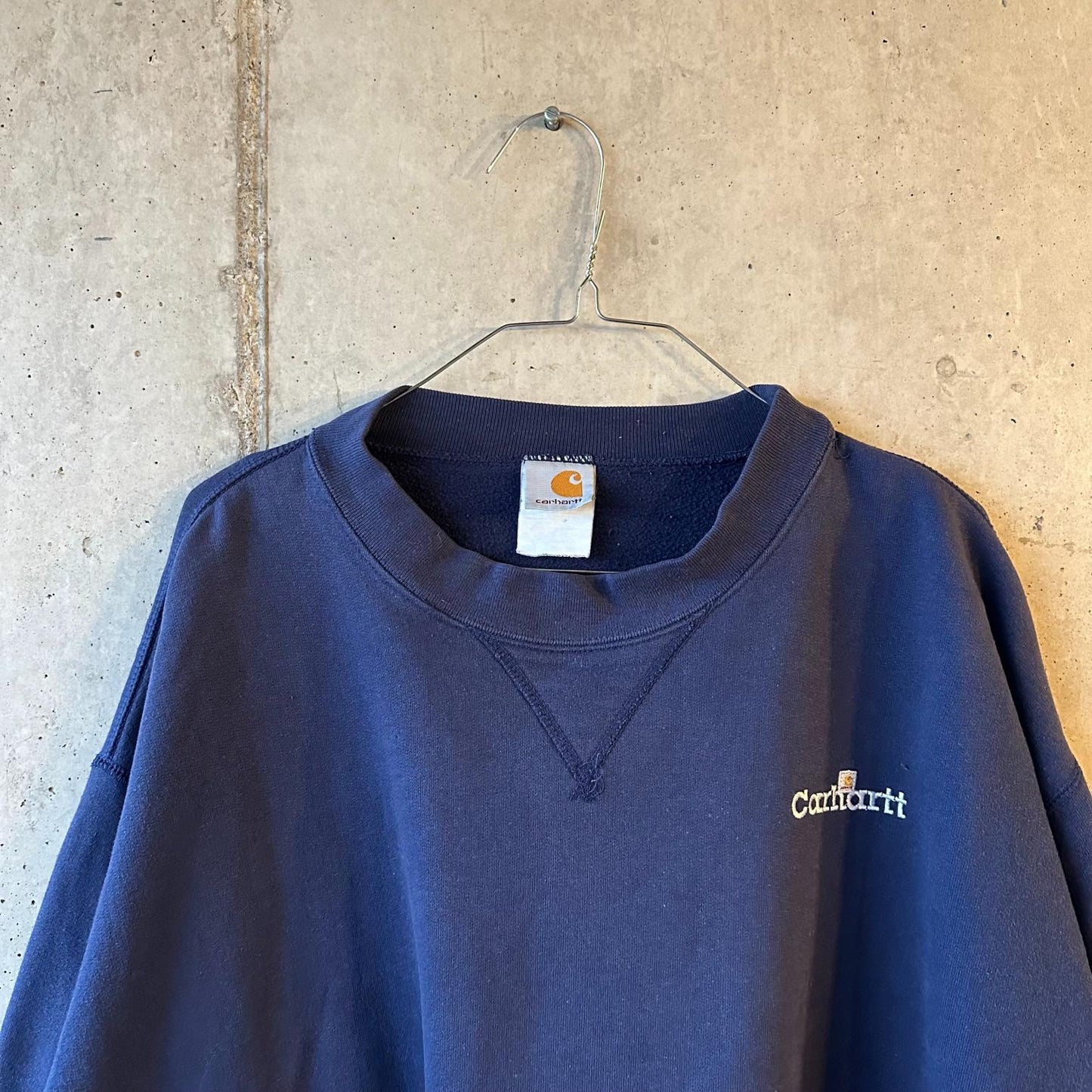 (XXL) Buzo Vintage Carhartt Azul "Imagotipo"