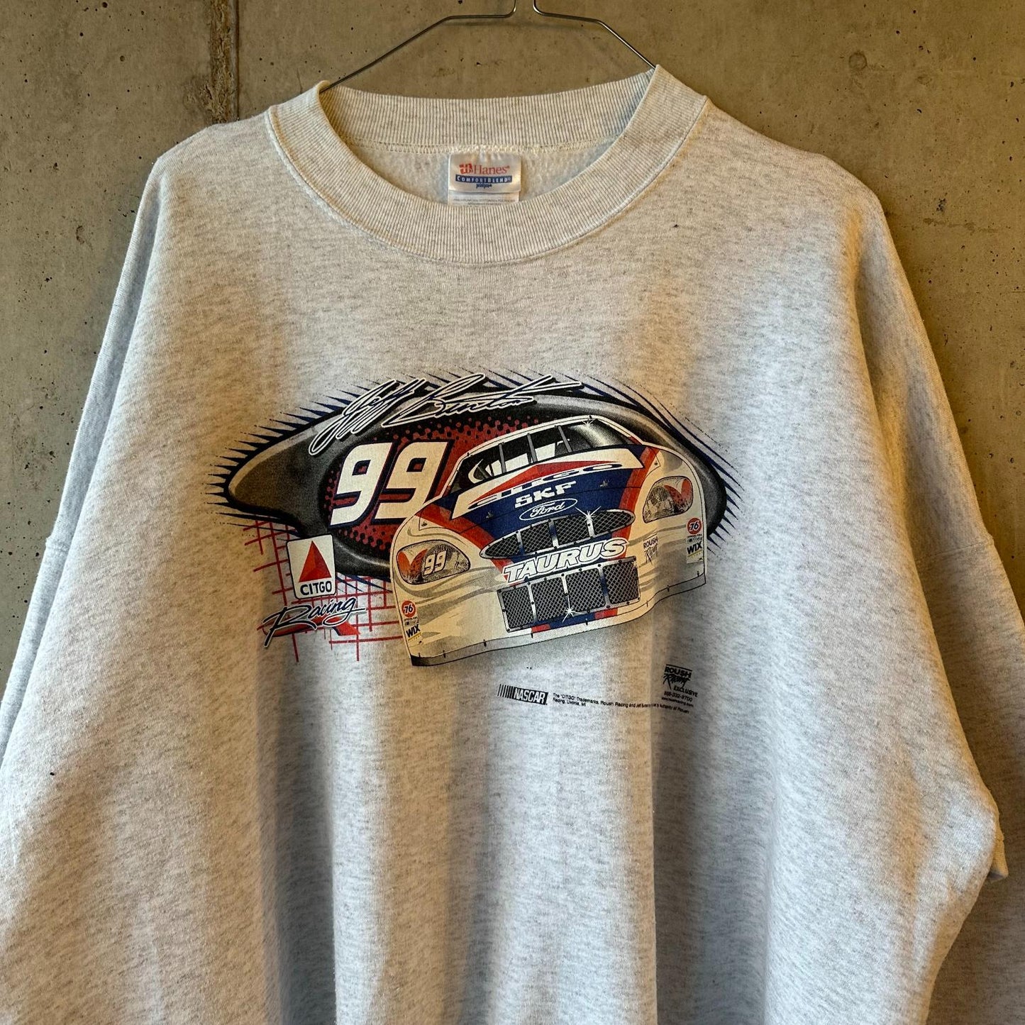 (XL) Buzo Vintage Hanes x Nascar "99 Racing Taurus"