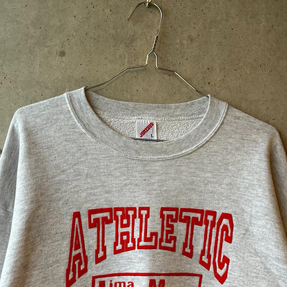 (L) Buzo Vintage 90s Jerzees "Lima Lindoln Mercury / Athletic Dept"