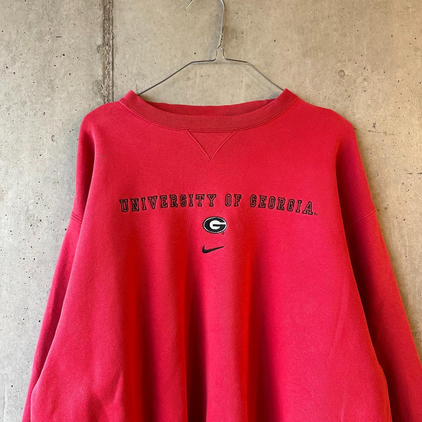 (M) Buzo Vintage Nike 90s  Fucsia "University of Georgia