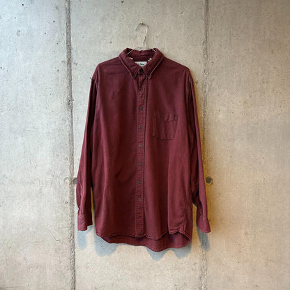 (L) Camisa de Franela LL Bean "Red"