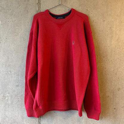 (L) Buzo Old Money Vintage Tommy Hilfiger "Classic Red"