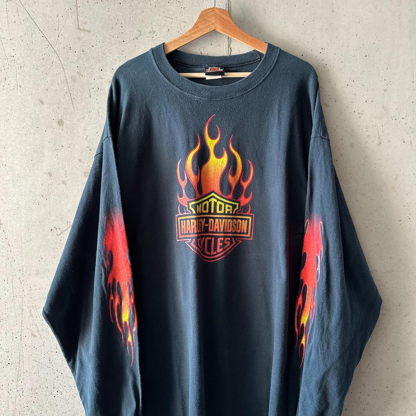 Remera Harley Davidson Longsleeve "Fire / Balas Dragons Eagle"