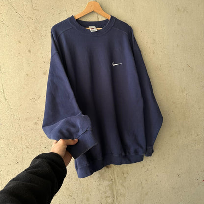 Crewneck Vintage Nike 90s "Tough Blue"