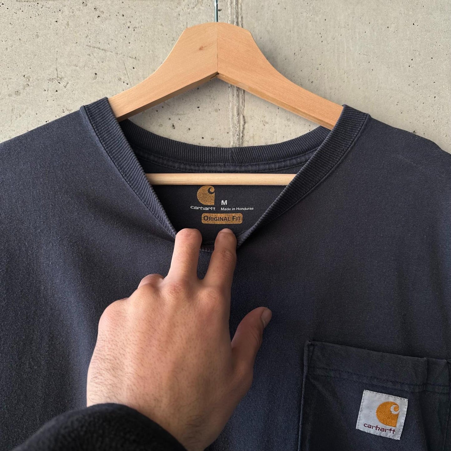 (L) Reme Carhartt Pocket "Faded Blue"