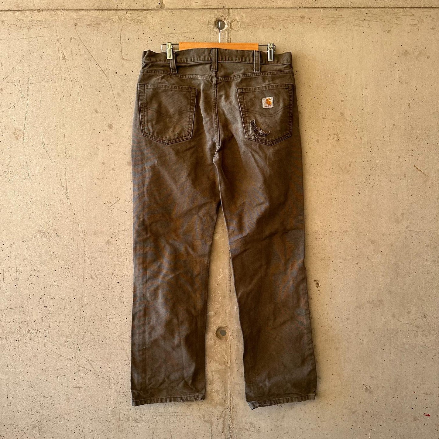 (33) Pantalón Carhartt Jean "Moss Green"