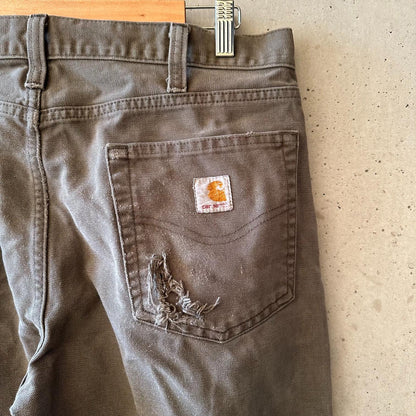 (33) Pantalón Carhartt Jean "Moss Green"