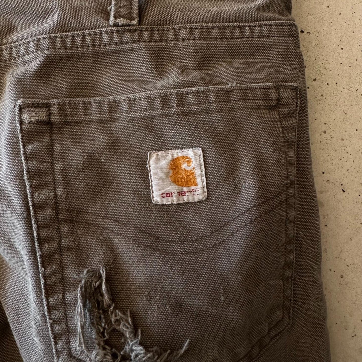 (33) Pantalón Carhartt Jean "Moss Green"