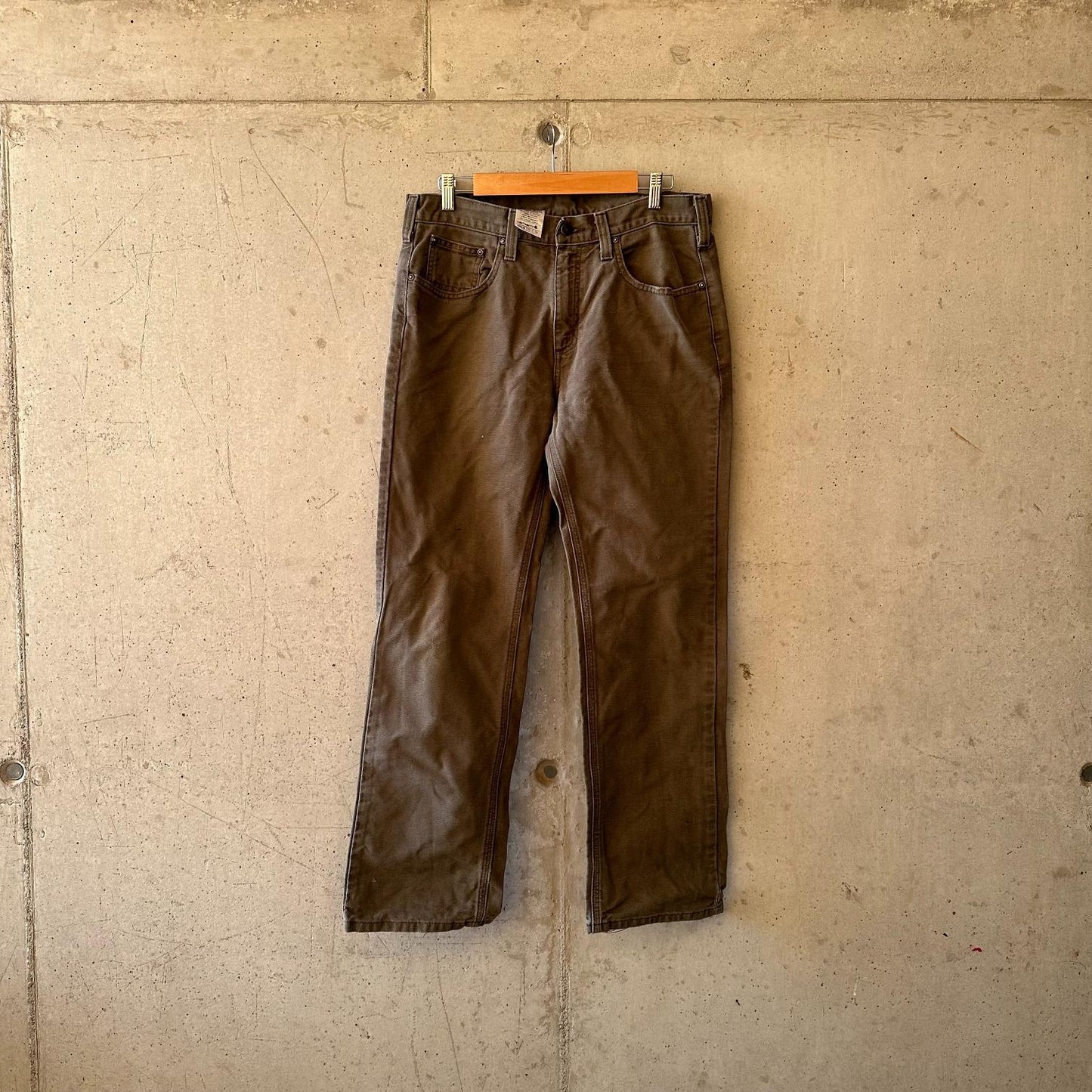 (33) Pantalón Carhartt Jean "Moss Green"