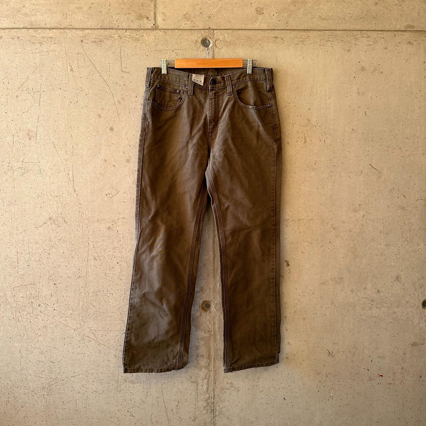 (33) Pantalón Carhartt Jean "Moss Green"