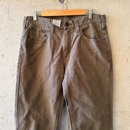 (33) Pantalón Carhartt Jean "Moss Green"