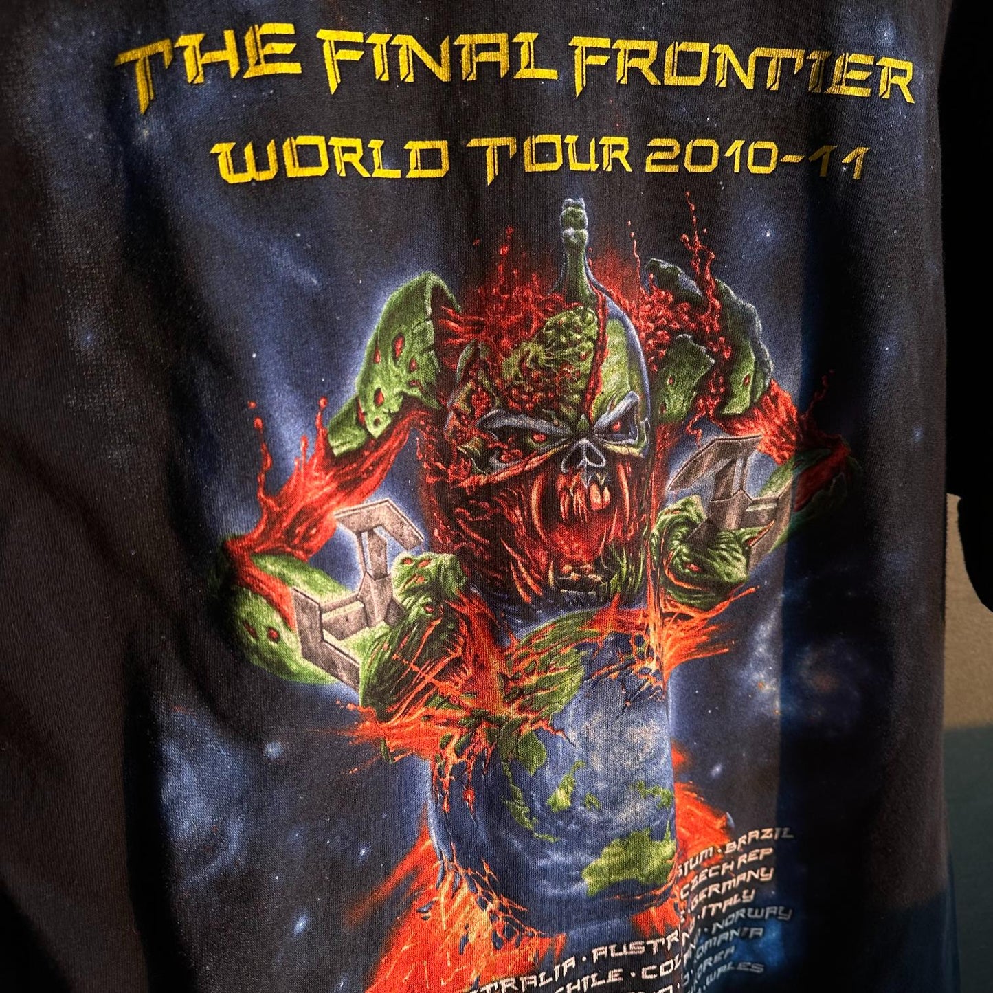 (M) Reme "Iron Maiden Final frontier tour 2010-11"