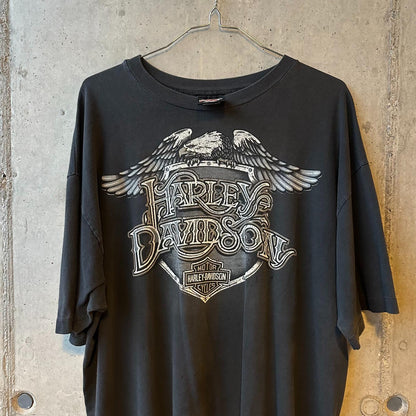 (XL) Reme Vintage Hanes Beefy x Harley Davidson Single Stitch "Eagle/ Alvins"