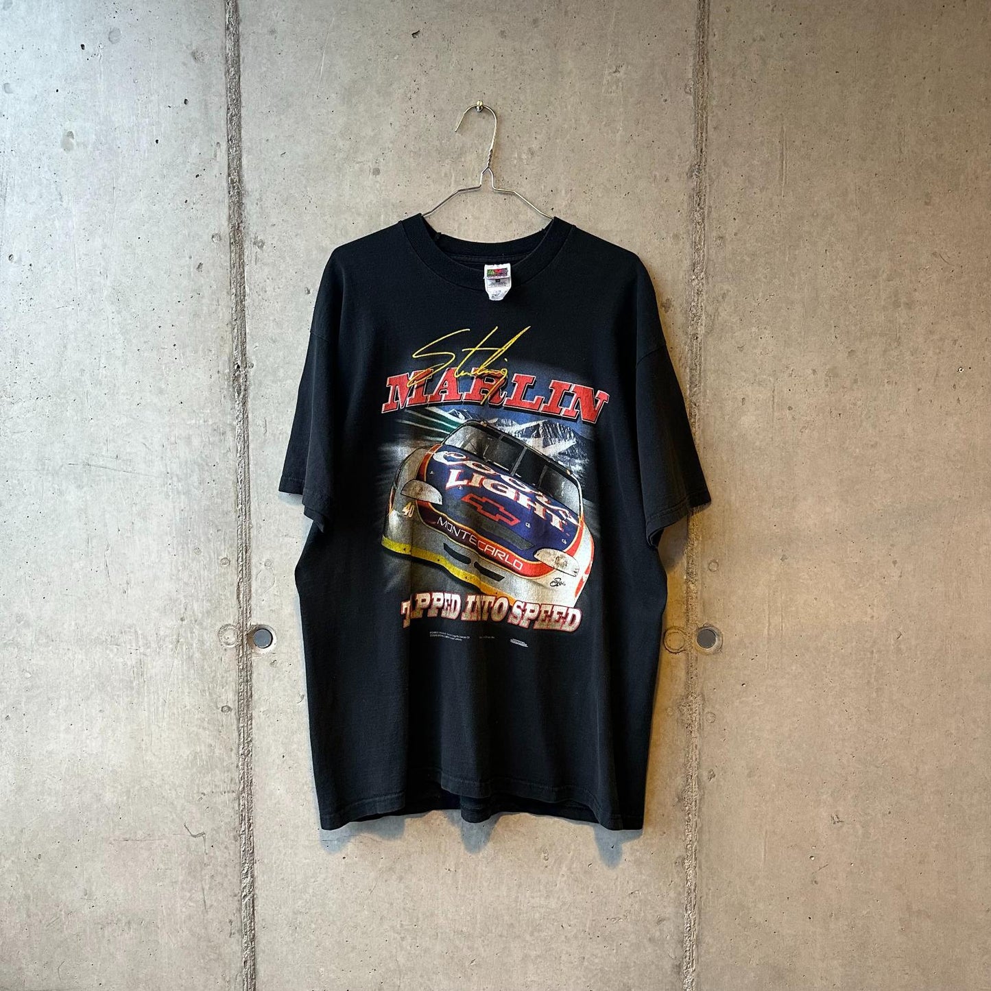 (XL) Reme Vintage FOTL x Nascar "Marlin Tapped Into Speed"