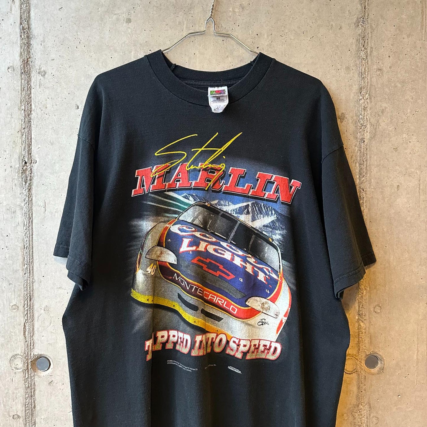 (XL) Reme Vintage FOTL x Nascar "Marlin Tapped Into Speed"