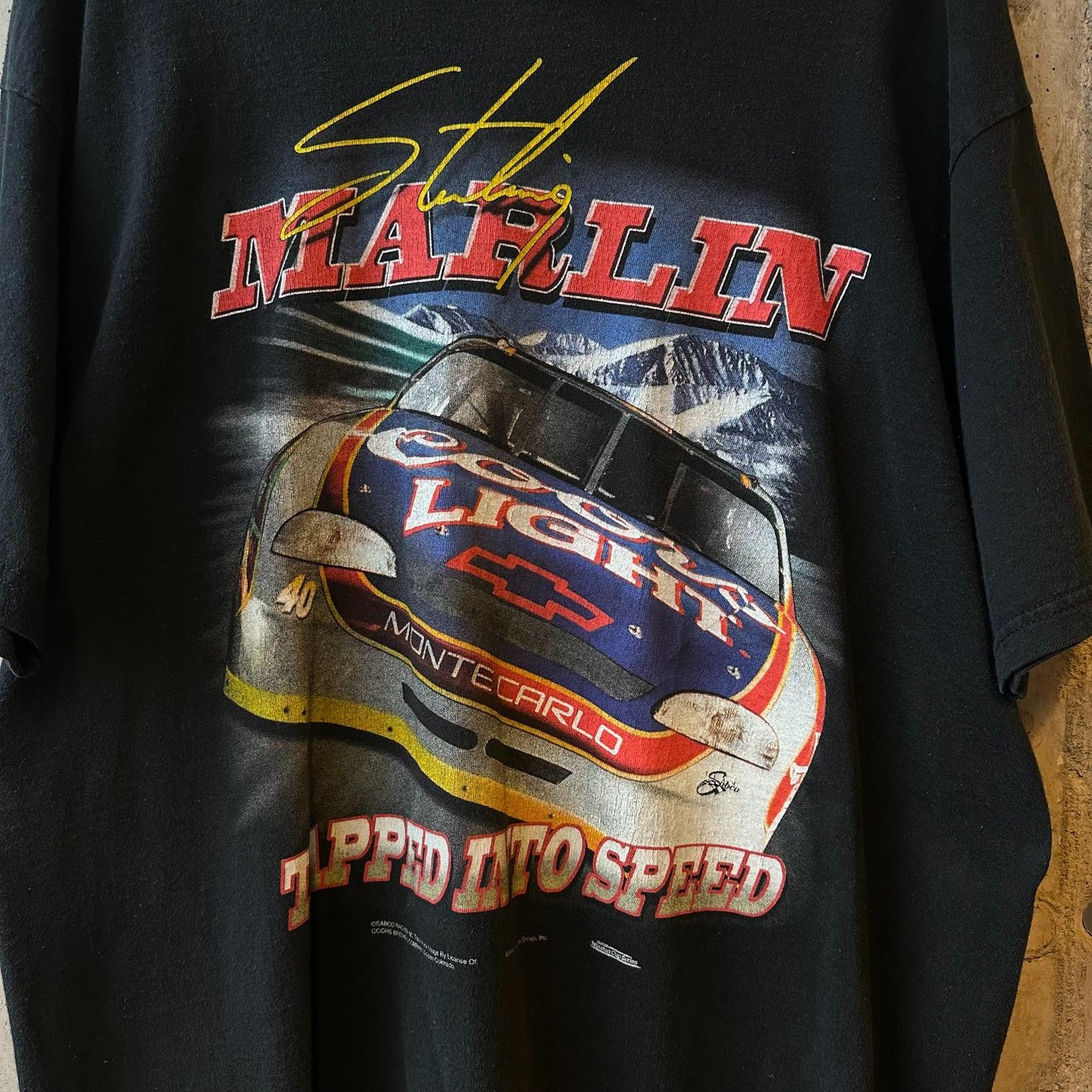 (XL) Reme Vintage FOTL x Nascar "Marlin Tapped Into Speed"