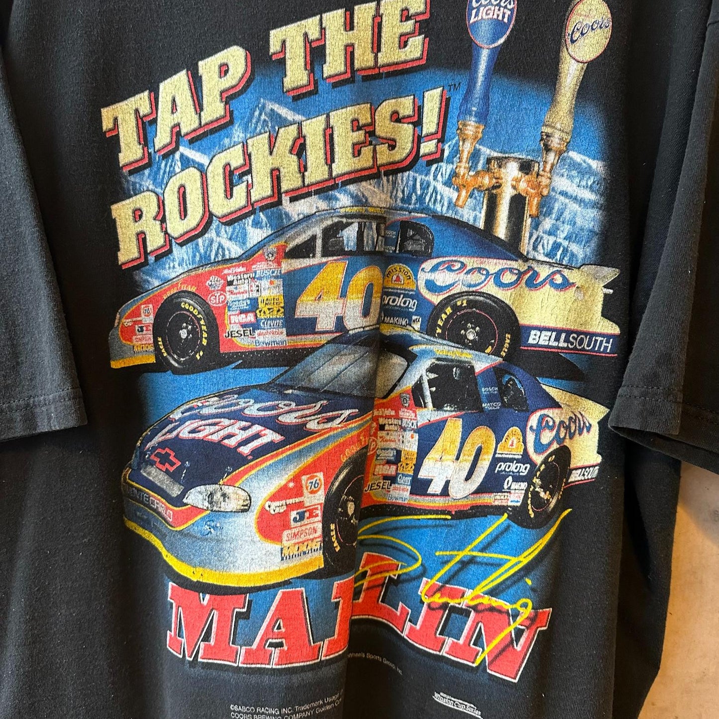 (XL) Reme Vintage FOTL x Nascar "Marlin Tapped Into Speed"