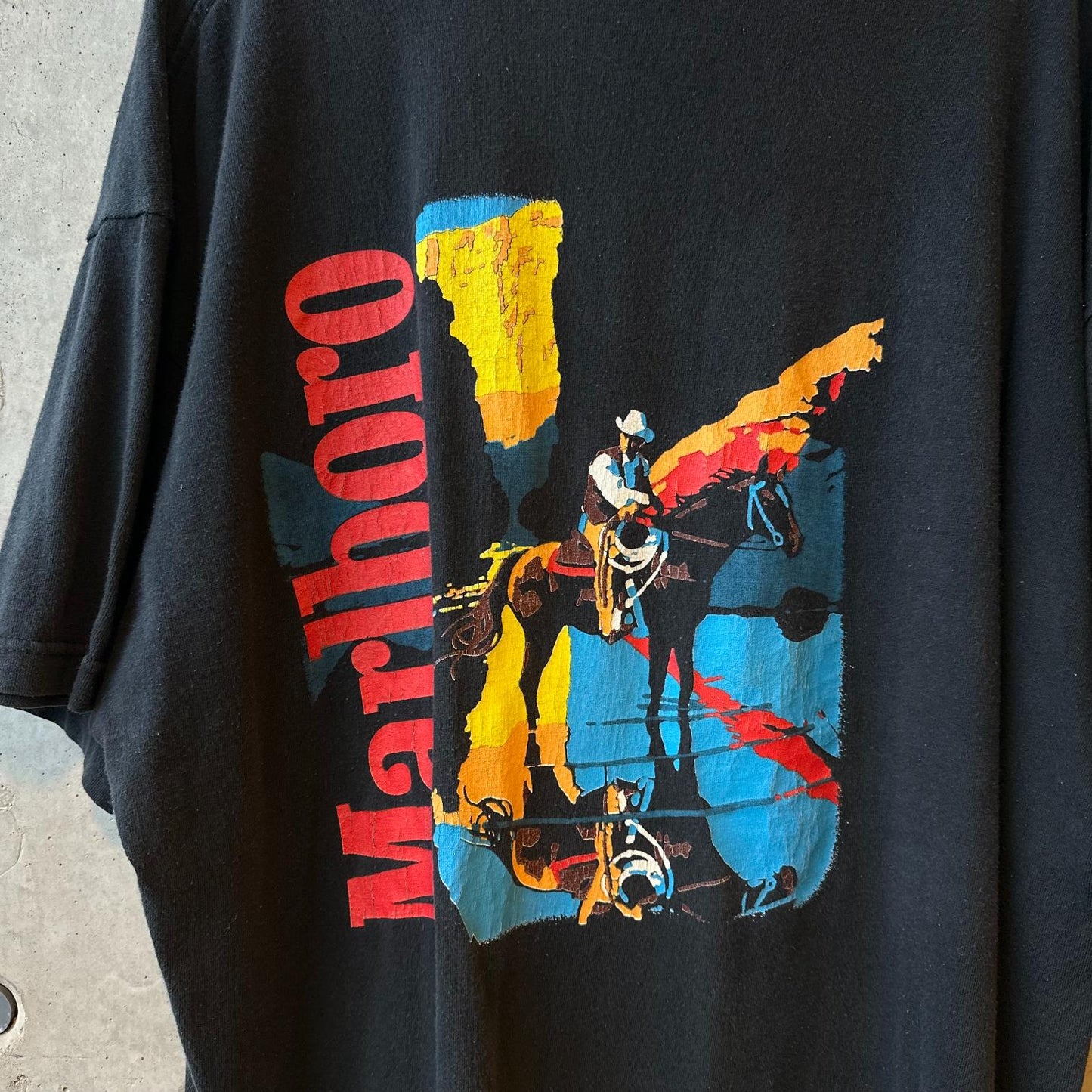 Reme Vintage Delta Pro Weight x Marlboro Pocket Tee "Marlboro Man"