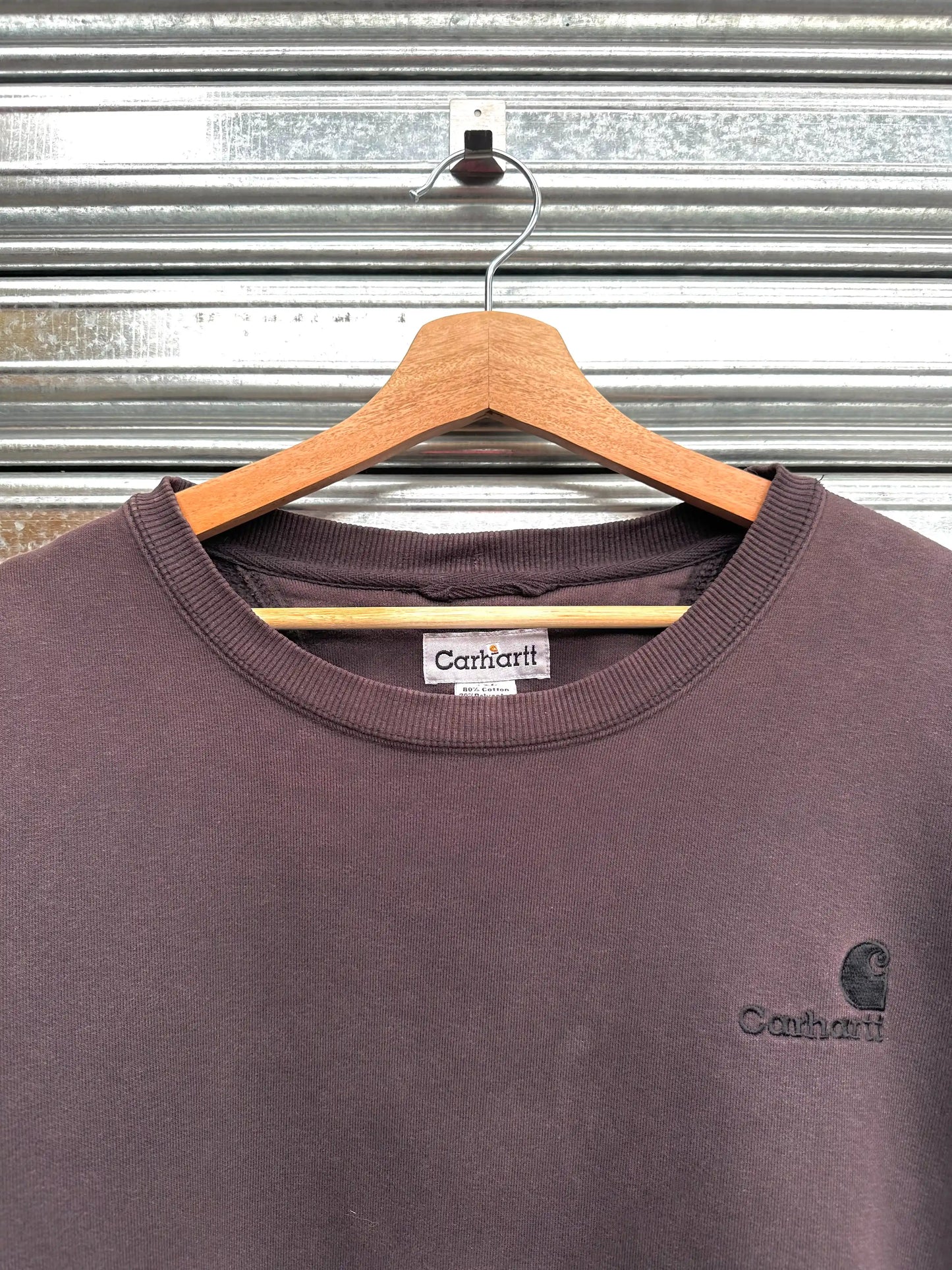 (XXL) Buzo Carhartt 00's/ "Faded Black"